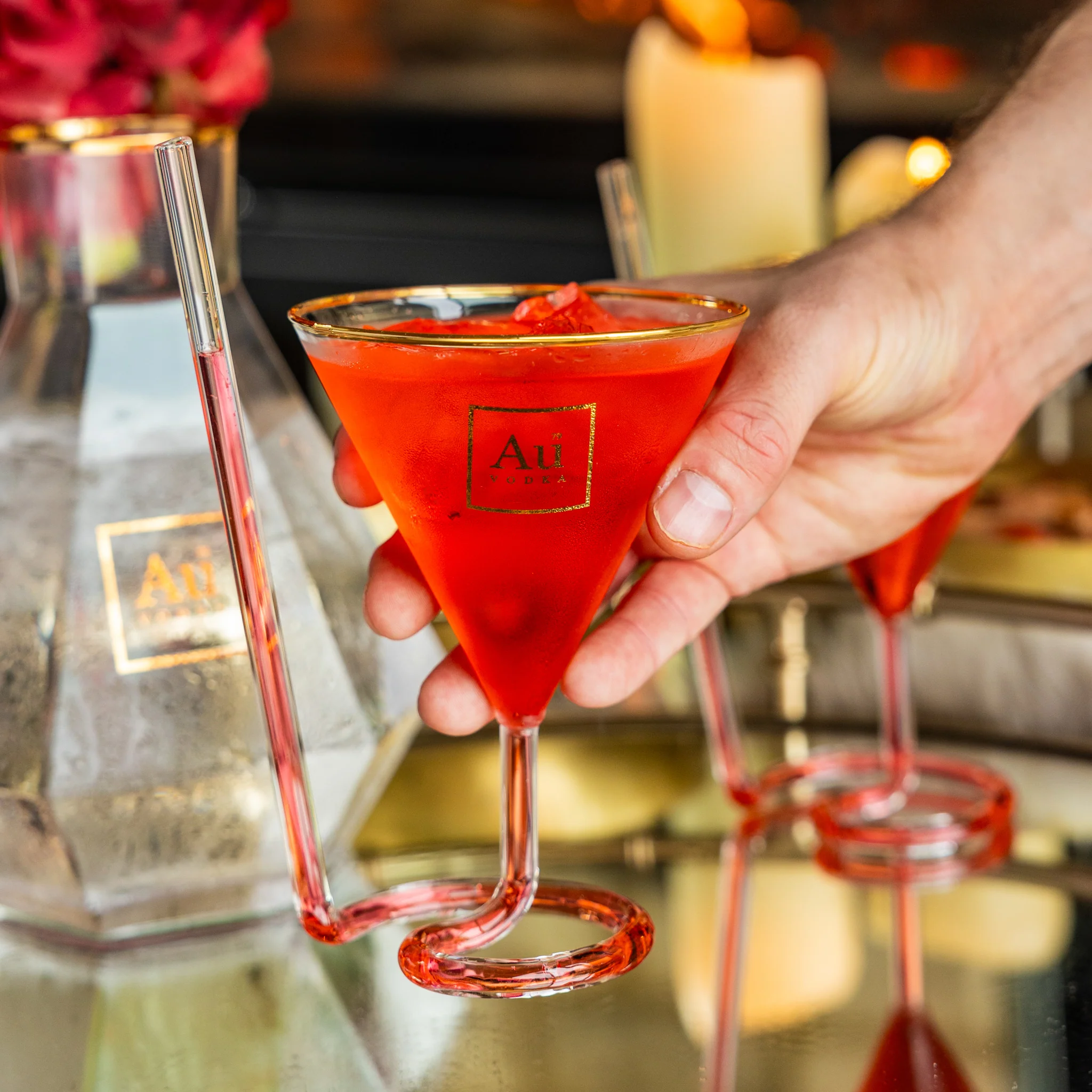 Au Strawtini Glass - Image 8