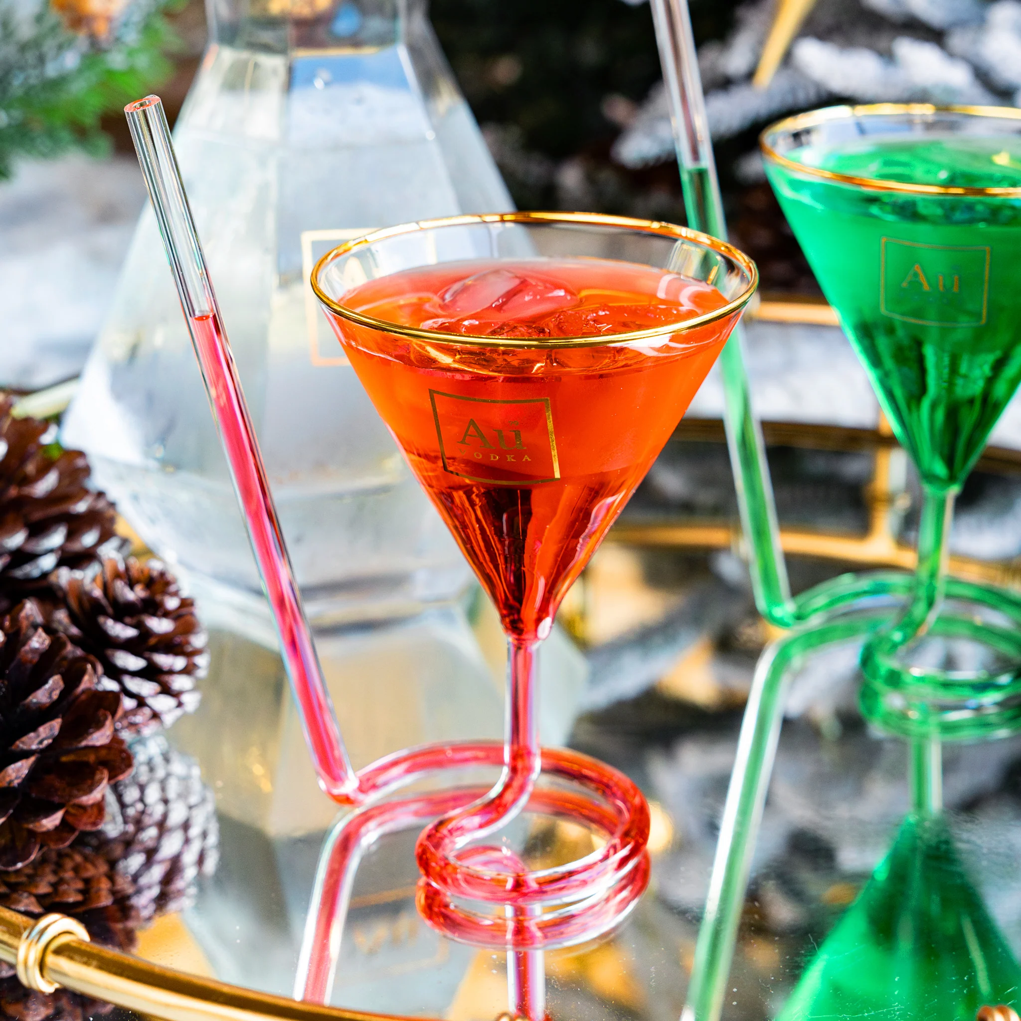 Au Strawtini Glass - Image 9