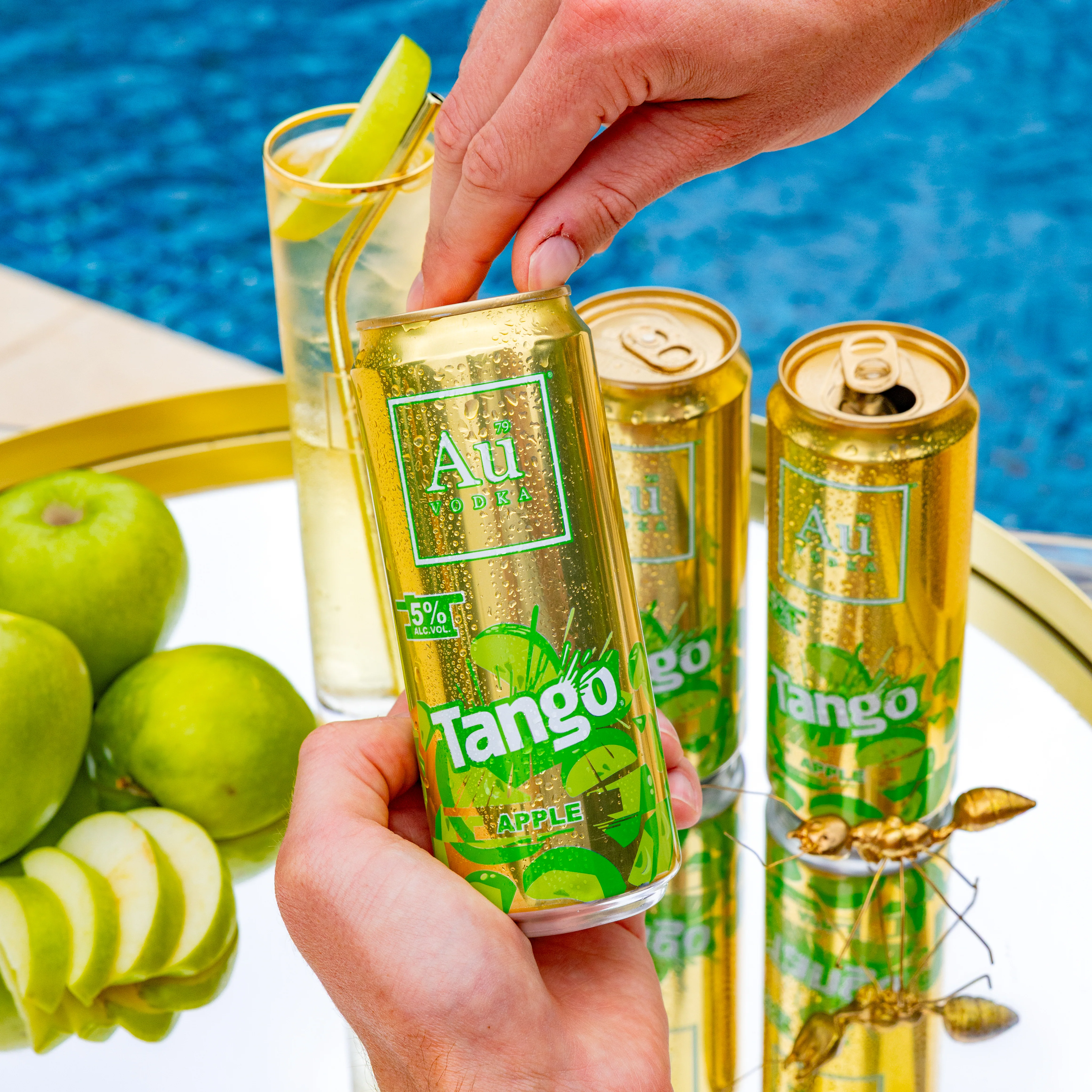 Au Vodka x Tango Apple Cans - Case of 12 - Image 4