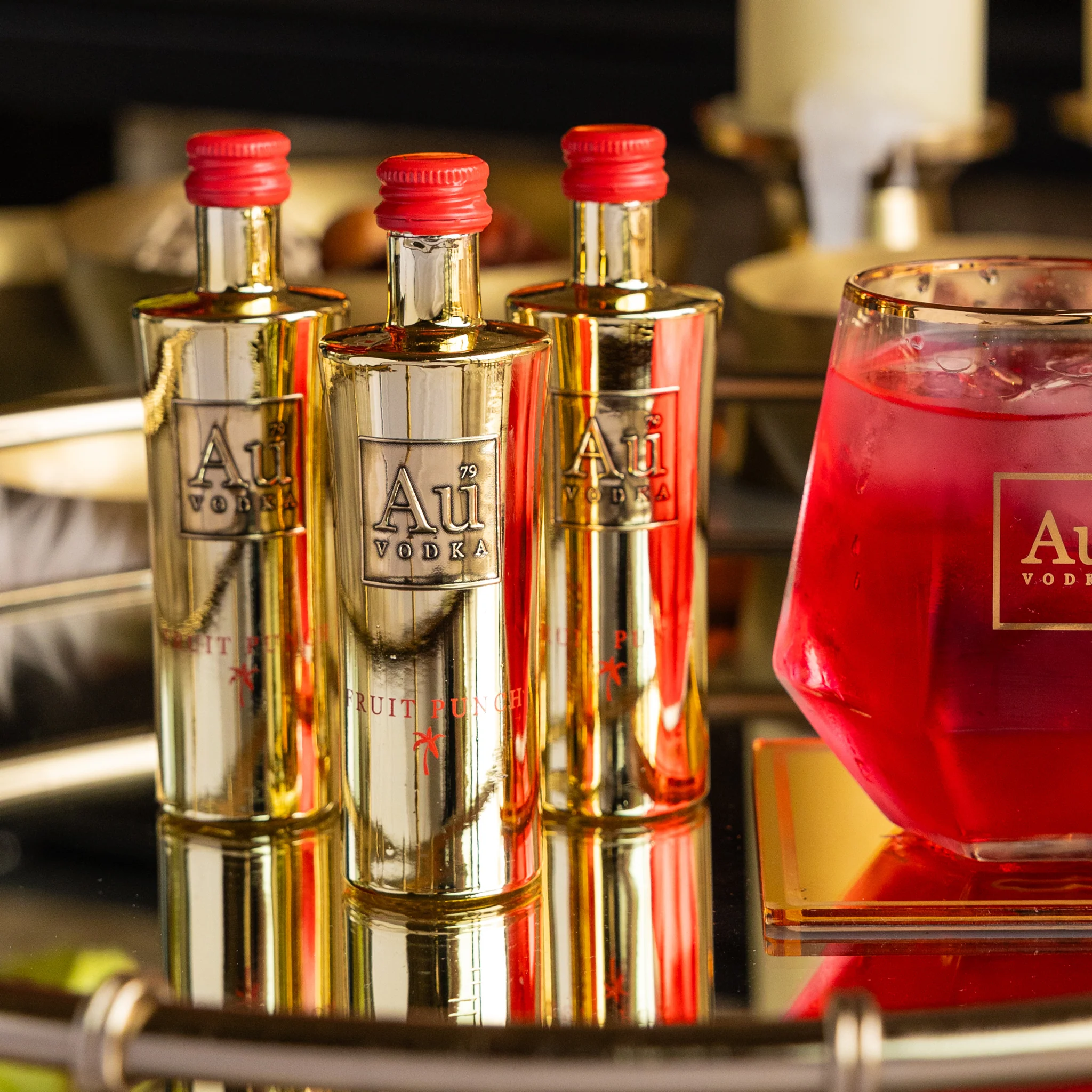 Au Vodka Fruit Punch Miniature - Image 3