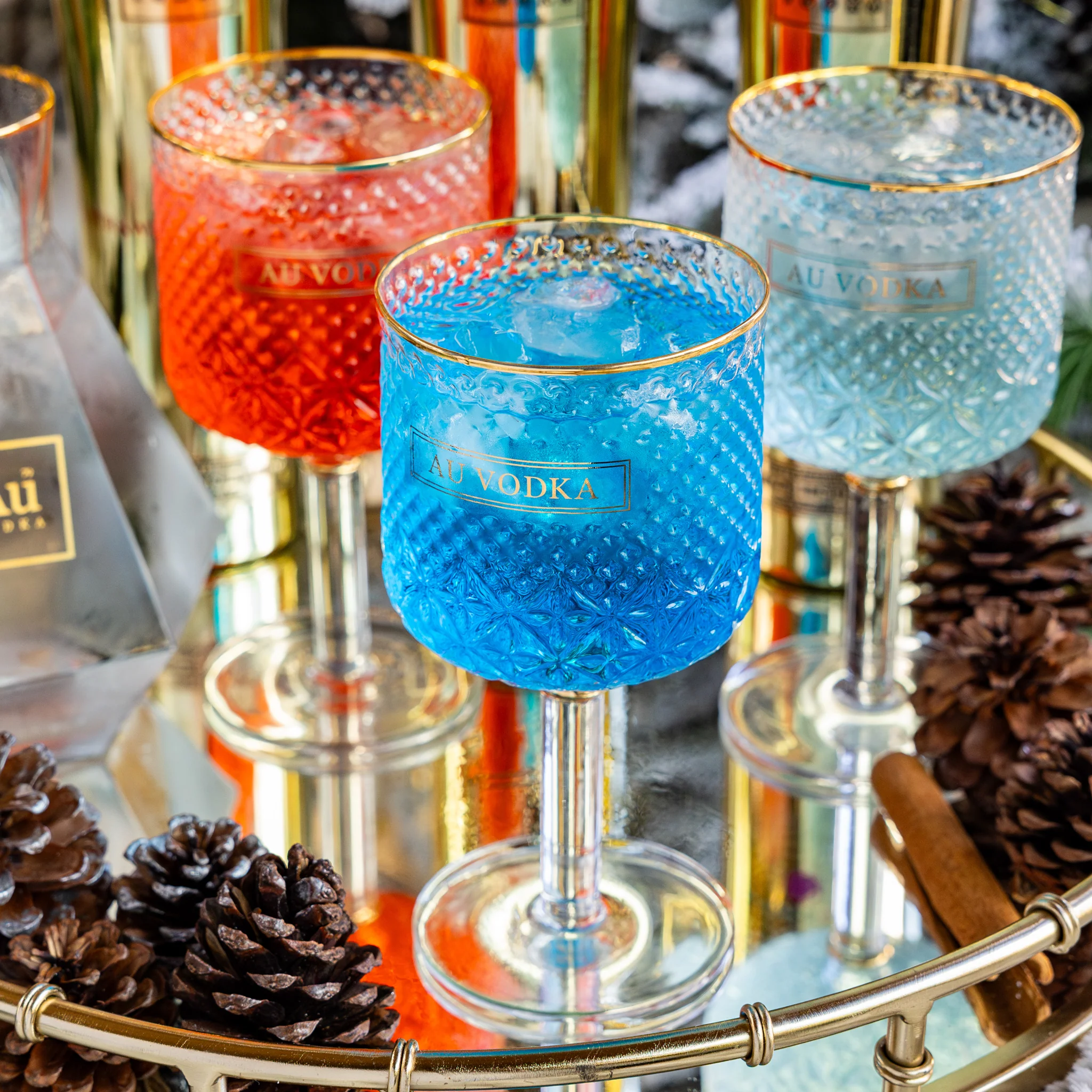 Au Crystal Cocktail Glass - Image 13