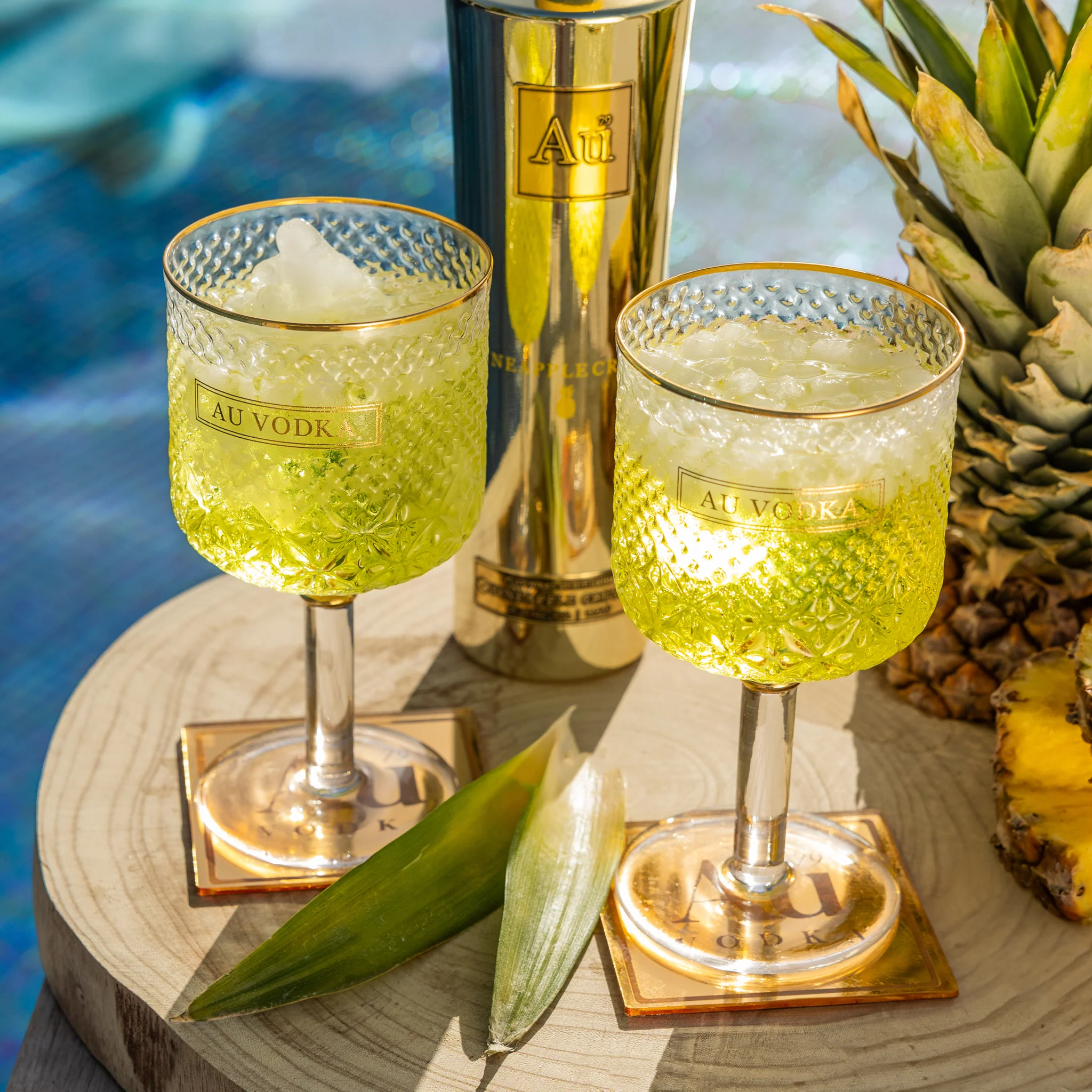 Au Crystal Cocktail Glass - Image 6