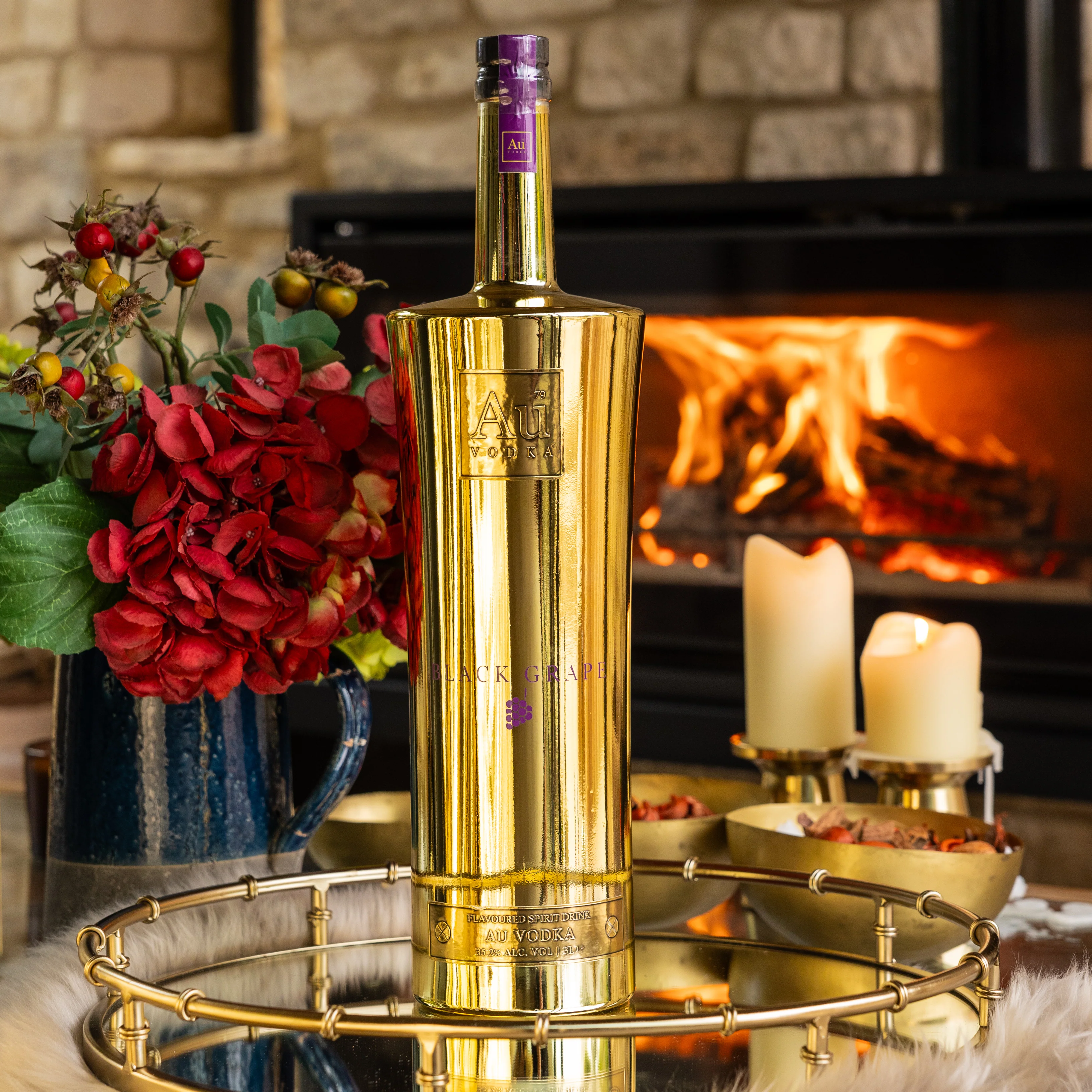 Au Vodka Black Grape 3L Jeroboam - Image 3