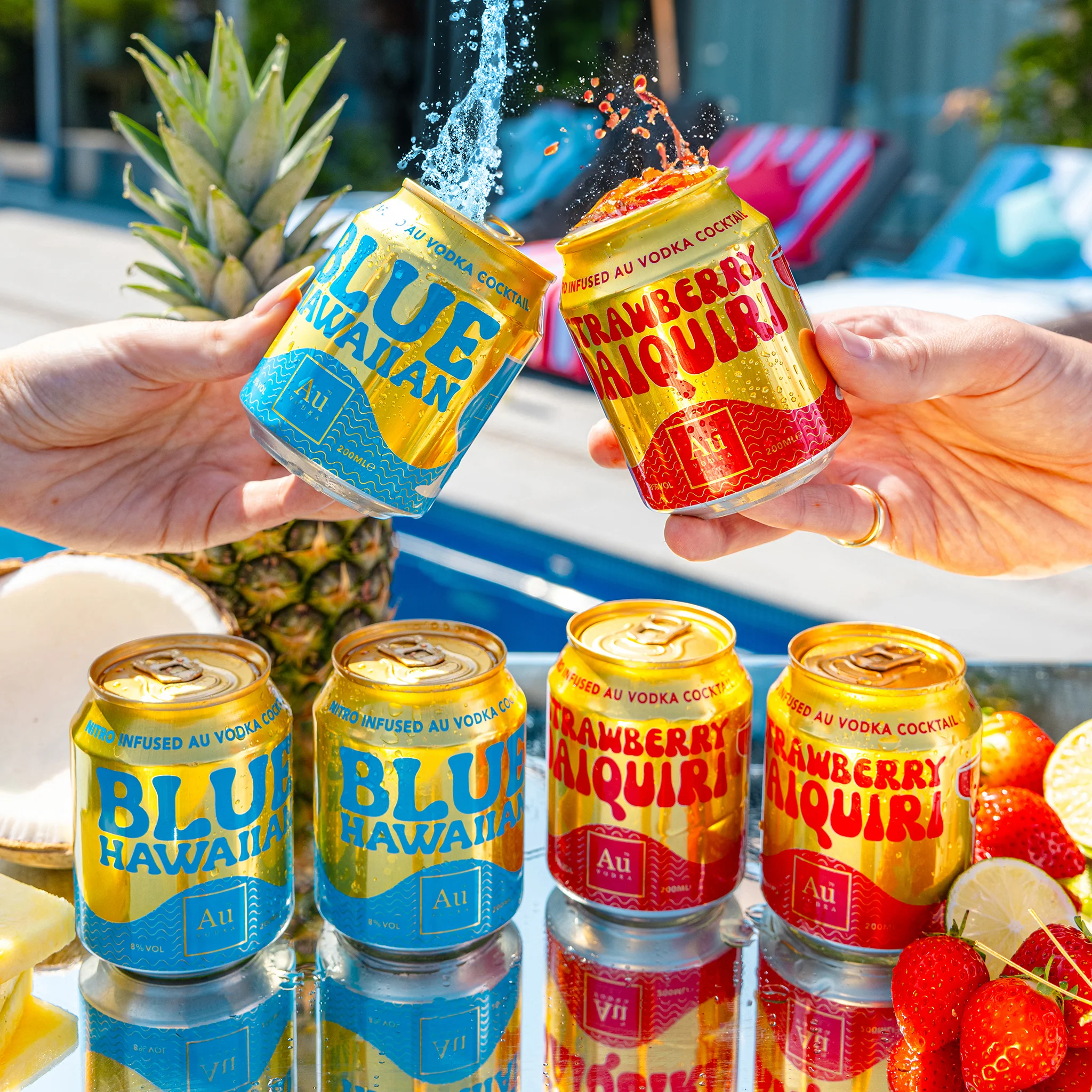 Au Vodka Cocktail Cans - 24 Pack - Image 3